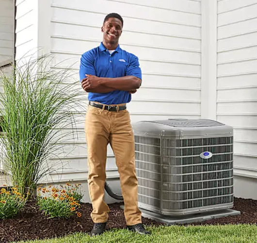 Technician with Carrier AC | US Heating & Air